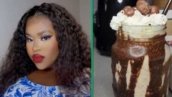 South African woman plugs Mzansi with Woolworths milkshake recipe: "This ice-cream is perfect"