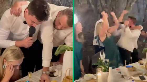 Wedding reception turns into a rugby celebration as Bokke reaches the semi-finals, guests celebrate on TikTok