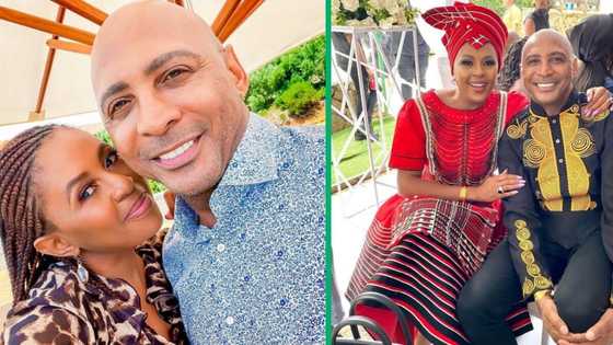 Basetsana Kumalo's wedding anniversary post melts hearts on Instagram