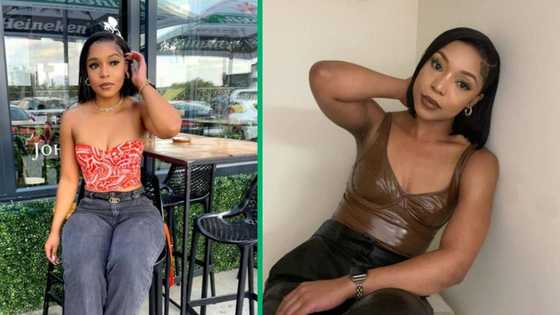 Mzansi woman slays in figure-hugging dress in viral TikTok video: "You're a gym baddie"