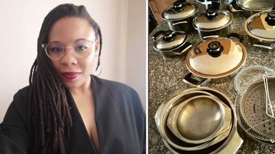 Lucky woman receives fancy pots and inheritance from mom while still alive, SA reacts: "So Fortunate"