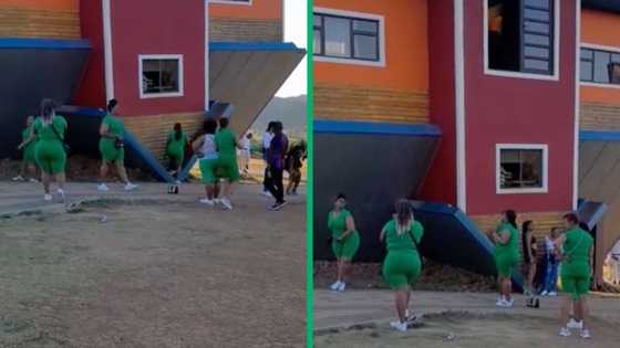 Friends rock matching green outfits, earn JoJo tanks title in viral TikTok video with 650K views