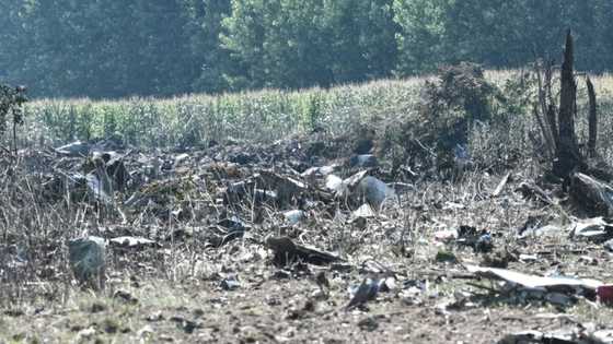 All eight crew killed in Ukrainian cargo plane crash in Greece