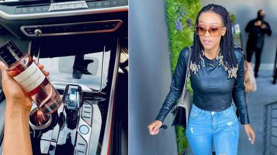 "Yes sisi": Itumeleng Khune’s wife Sphelele posts expensive cologne & luxury car