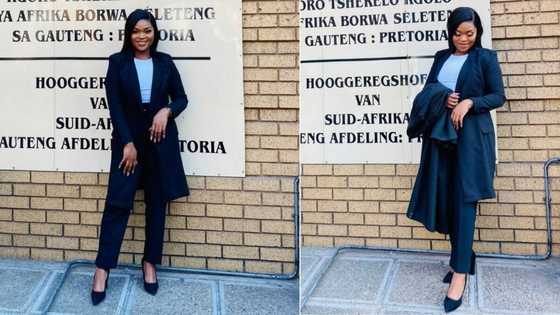 “All the best”: Lovely woman celebrates getting job at Gauteng High Court