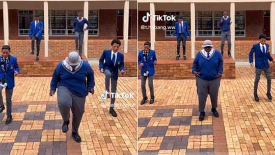 5 Joburg school boys' amapiano moves are a viral hit with Mzansi after they all move as 1 in TikTok dance