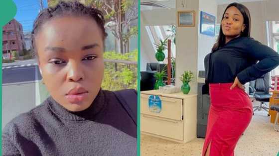 Lady teaching in Japan bursts into tears in video, says her student called her a monkey
