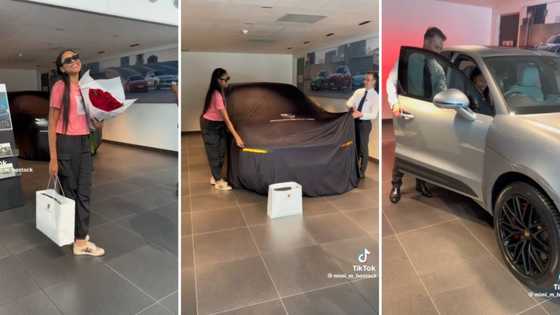 SA woman sets internet ablaze with viral TikTok video collecting brand-new Porsche from dealership