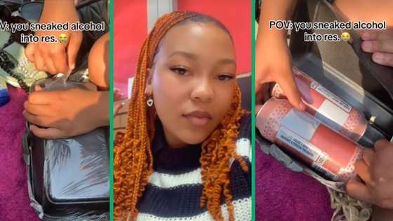 Mzansi students sneak Brutal Fruit into res in TikTok video, SA responds with humour