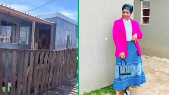 Gqeberha couple replace shack, Mzansi stunned by outcome: "So impressive, well done"