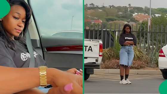 "Not this again": Wife abandons defeated husband in the car to sulk in parking lot, video trends