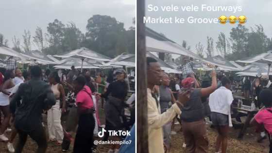 Footage of Mzansi people grooving at Fourways Farmer's Market upsets many