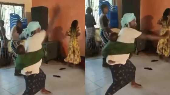 Peeps react to video of mom fighting the 'devil' with serious karate