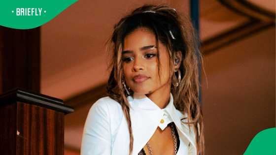 Tyla's Super Bowl Nike outfit receives mixed reactions, "Something is not giving"