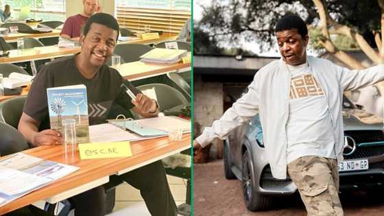 Oskido gifts his son new pair of shoes as he returns to school: "I don't want him to drop out"