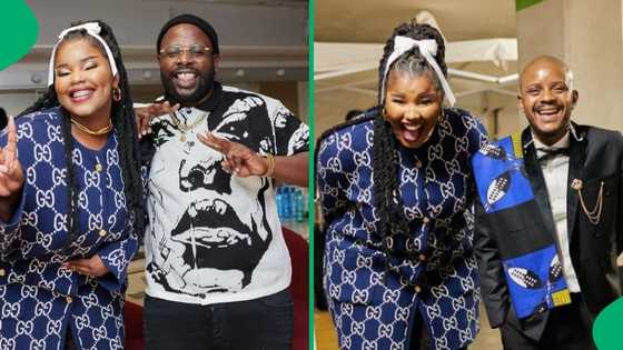 DJ Maphorisa and Kabza De Small visit Nkosazana Daughter at home, SA react: "Something is cooking"