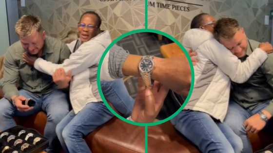 Heartwarming gesture as TikTok user Malcolm gifts domestic worker Thembi a Rolex watch