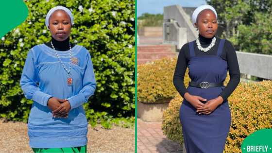 A 20-year-old entrepreneur impressed South Africans after showing off her delivery bike business on TikTok