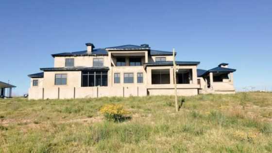 Mzansi inspired by Eastern Cape village mansion allegedly built for R1.5M, Twitter photo of house has peeps debating about cost