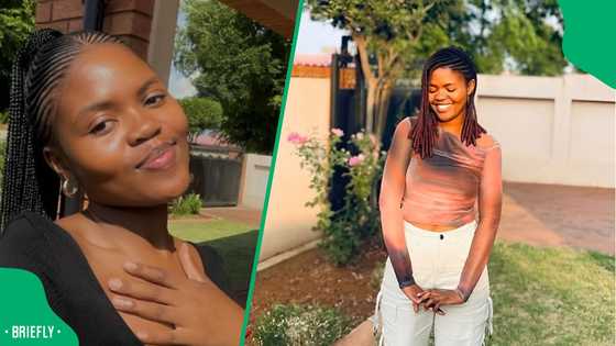 "He made eye contact": Gauteng woman crushes on SAPS cop in video