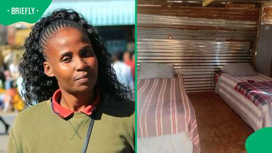 No job, no excuses: SA mom's hustle-built home leaves Mzansi inspired
