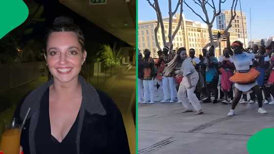 "She ate and let no crumbs": German woman and Xhosa choir's dance moment goes viral