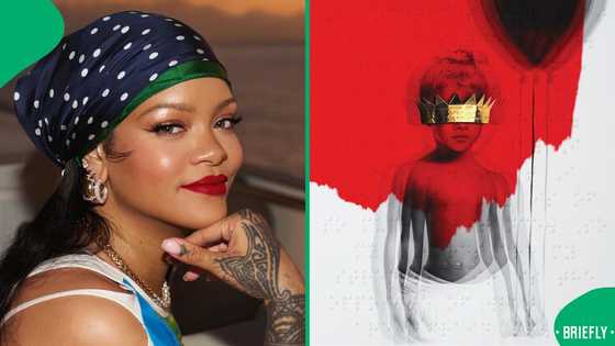 Rihanna reacts to her album 'ANTI' making history on the Billboard 200