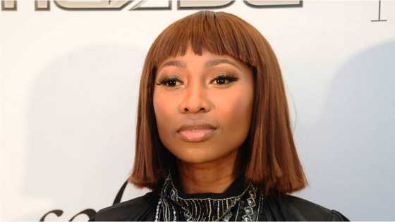 Enhle Mbali shows off new curves, fans reply with compliments