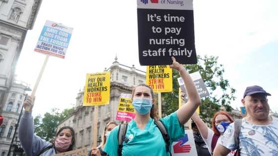 Nurses join other striking UK staff in two December walkouts