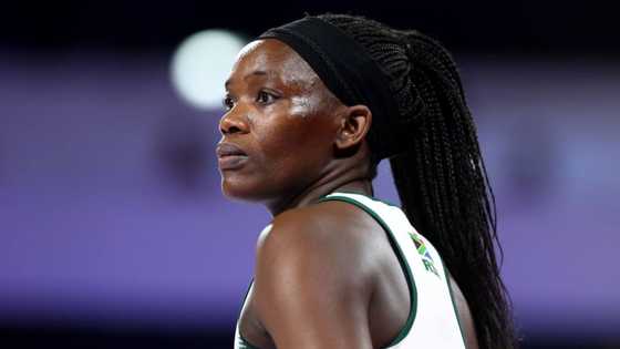 Veteran player Phumza Maweni is a force in the South African Netball team