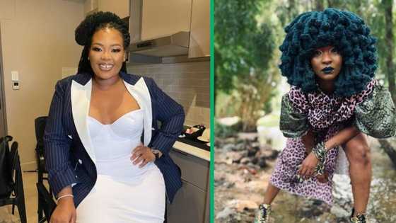Moonchild Sanelly shares grooming tip with Anele Mdoda with antiperspirant video for her embarrassing problem