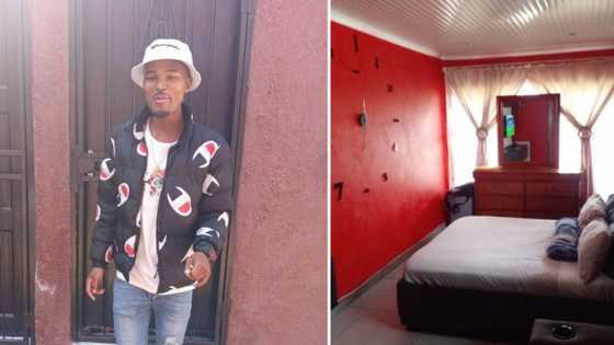 Mzansi divided by rich red room man claims to have tried his “level best” in designing: “It is loud, yoh”