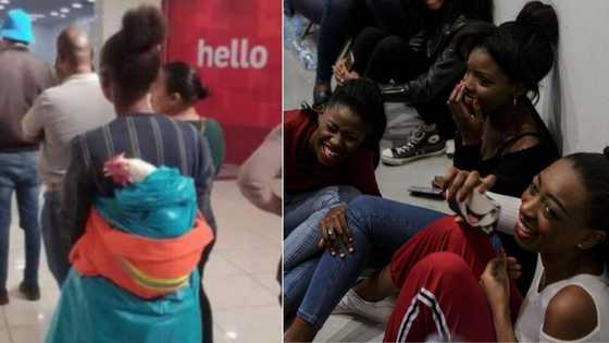 What the puck: woman carrying chicken on her back leaves SA in stitches, many believe it is photoshop