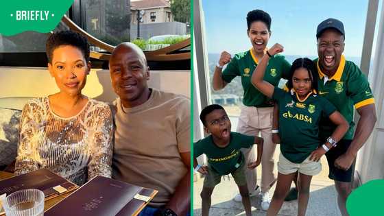 Kabelo and Gail Mabalane give fans a glimpse of their wholesome Paris family getaway