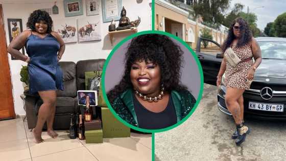 Gogo Maweni shuts down social media with videos of her lavish Gucci-themed birthday party, Mzansi impressed