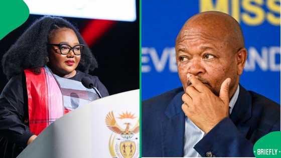 Siviwe Gwarube discusses with Senzo Mchunu after 7-year-old raped and EC government shuts school down