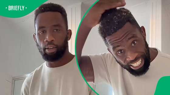 "Try the stainless steel one?": Mzansi react to Siya Kolisi opening up about trauma with afro comb
