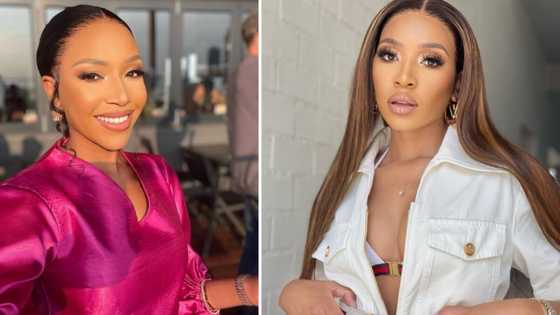 Influencer Blue Mbombo shares pics of her breastfeeding her baby