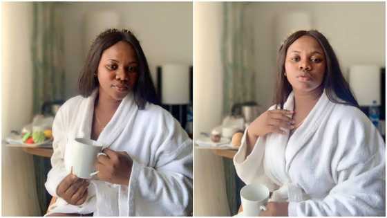 Lady marks 32nd birthday, pics go viral as many can't believe her age