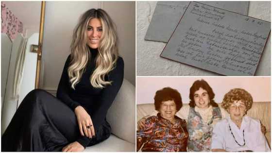 Lady finds letter written over 70 years ago, traces family who wrote it to great joy