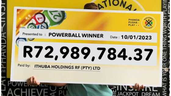 Lucky Mzansi person wins R72.9 million in 2023 1st PowerBall draw: Life-changing moment