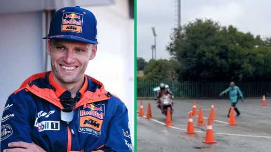 MotoGP champion Brad Binder’s hilarious TikTok video training with Sixty60 driver leaves South Africans in stitches, video gets 481K views