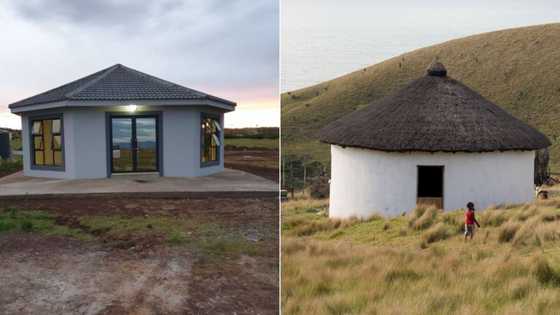 Mzansi debates over 3 photos of modest home that went viral on Twitter, some peeps think it is sangoma's hut