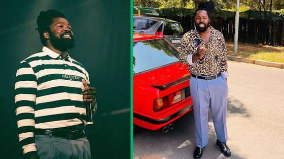 Excited Big Zulu fans dance in the rain and mud at his show, SA in stitches: "Alcohol is not good"