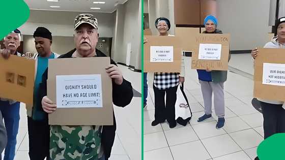 "No increase, no votes": Man heartbroken by pensioners protesting for higher grant, SA supports