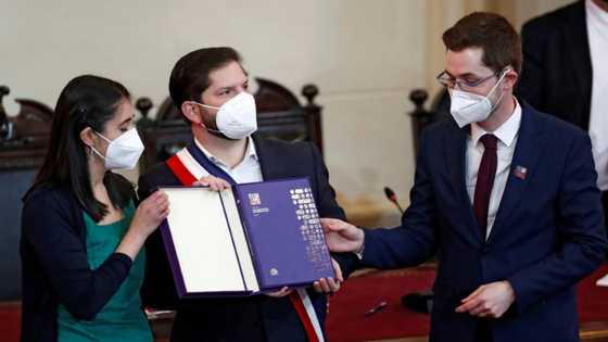 Chile president receives draft constitution