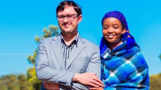 Lady is grateful to her bae after he understands and delivers on lobola cultural process, SA celebrates their union