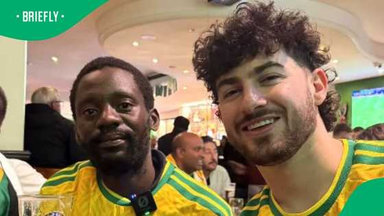 BigmanKG pays unemployed man thousands to watch Bafana Bafana game with him in video