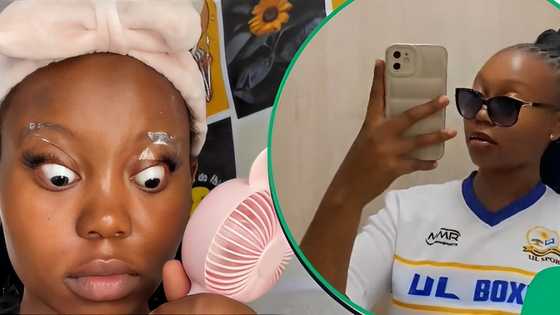 "Girls told me to start a business": SA floored by lady doing lashes at home, shares technique