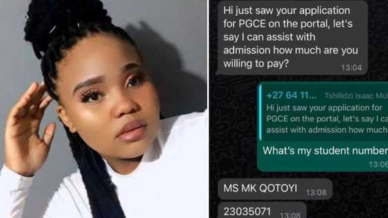 Woman exposes University of Venda of admissions corruption and posts texts of employee asking R 3 500 bribe